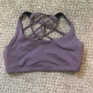 Onzie Chic Racerback Scoop Neck Sports Bra M/L
